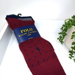 Polo Ralph Lauren 3 Pairs Casual Socks